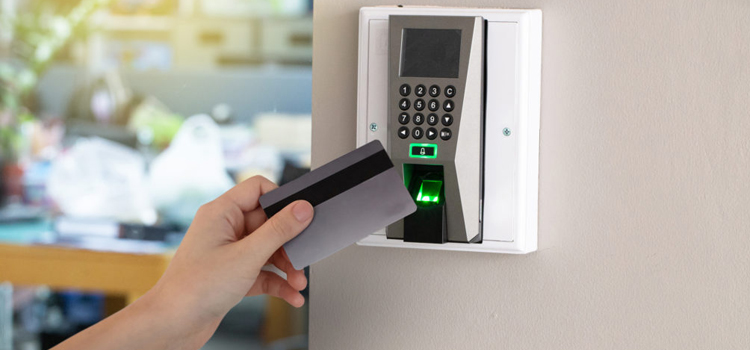 key card entry system Rancho San Diego